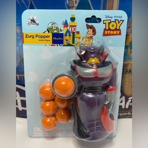 Disney Parks Pixar Toy Story Zurg Action Figure Ball Popper Toy NEW
